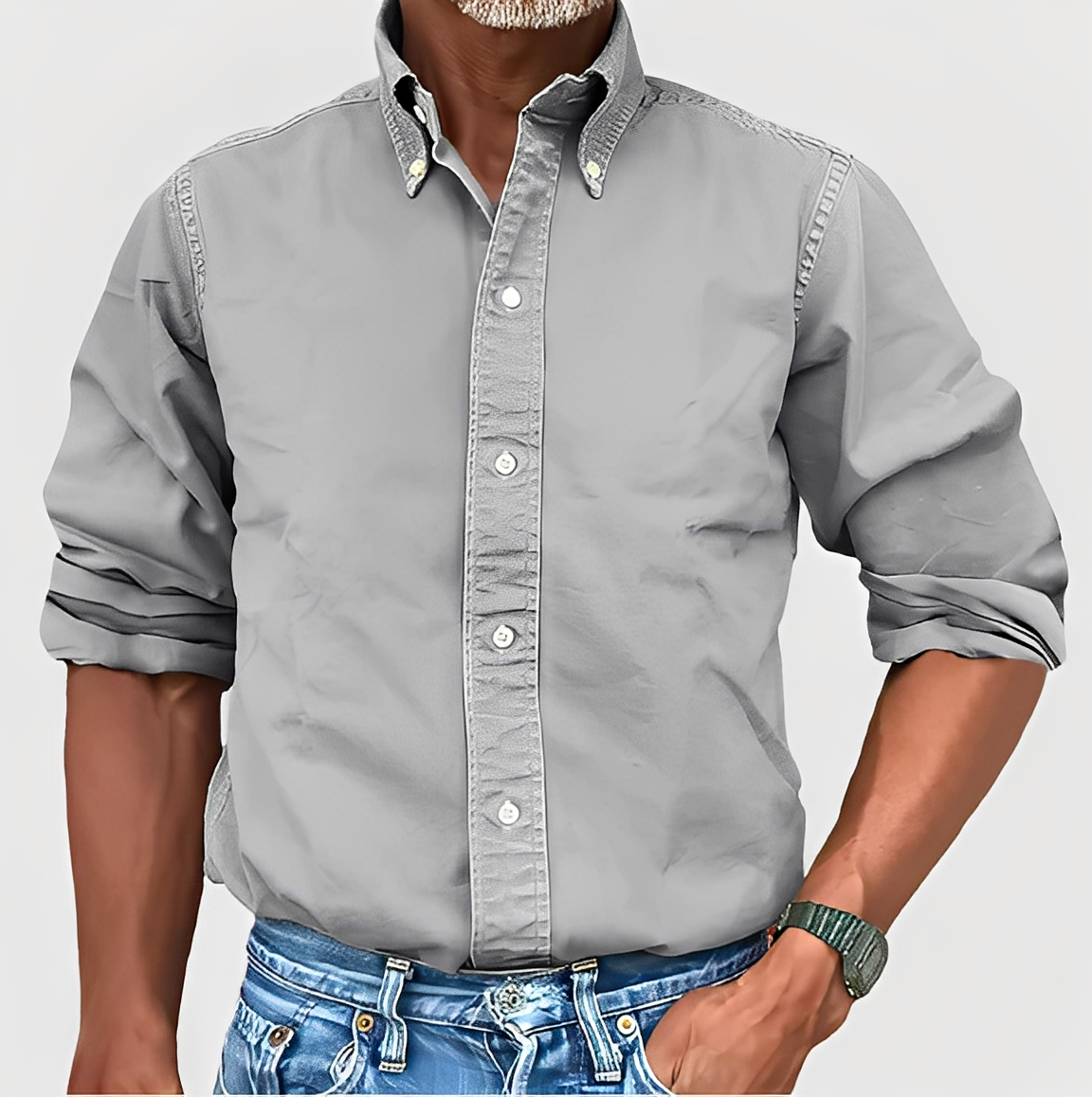 Thomas – Chemise classique à manches longues