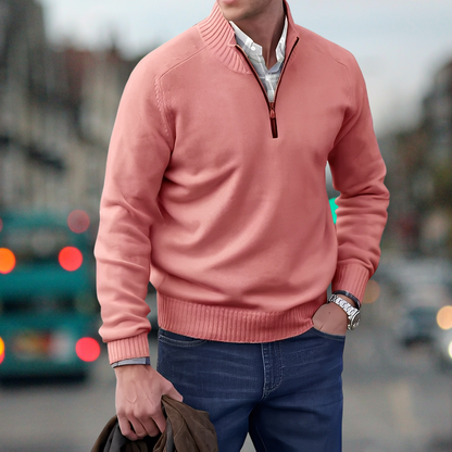 Adrian – Pull avec fermeture éclair