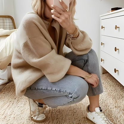 Mildred - Gilet large et confortable en maille pour femmes