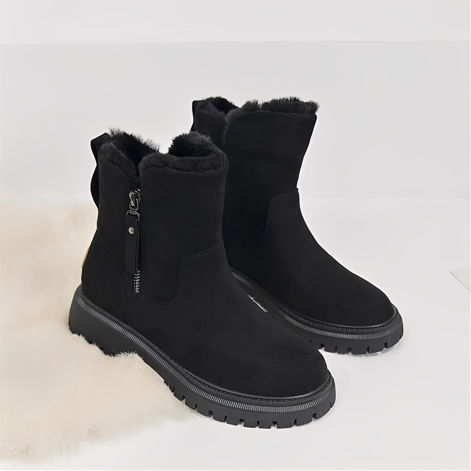 Raschelle - Bottes élégantes, légères, avec intérieur polaire pour femmes