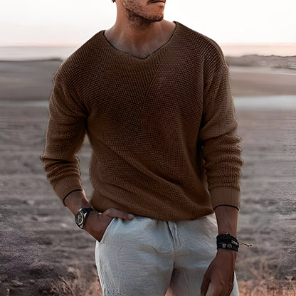 Carlton - Pull d'hiver douillet et décontracté pour hommes