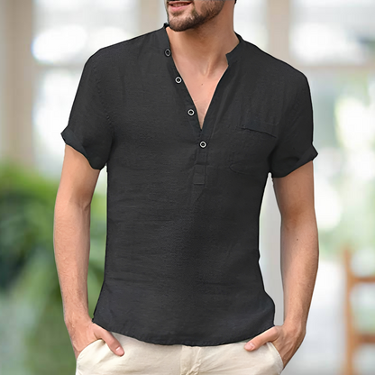 Korbin – Chemise légère en lin pour hommes