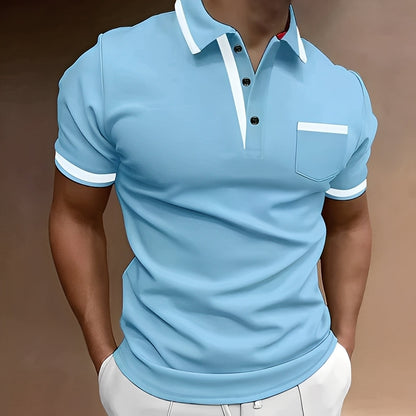 Callahan - Polo chic pour hommes avec poche