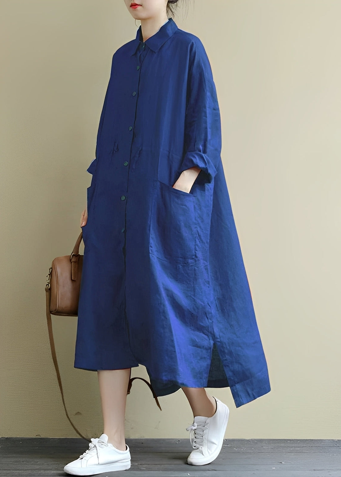 Monica - Robe chemise décontractée pour femmes