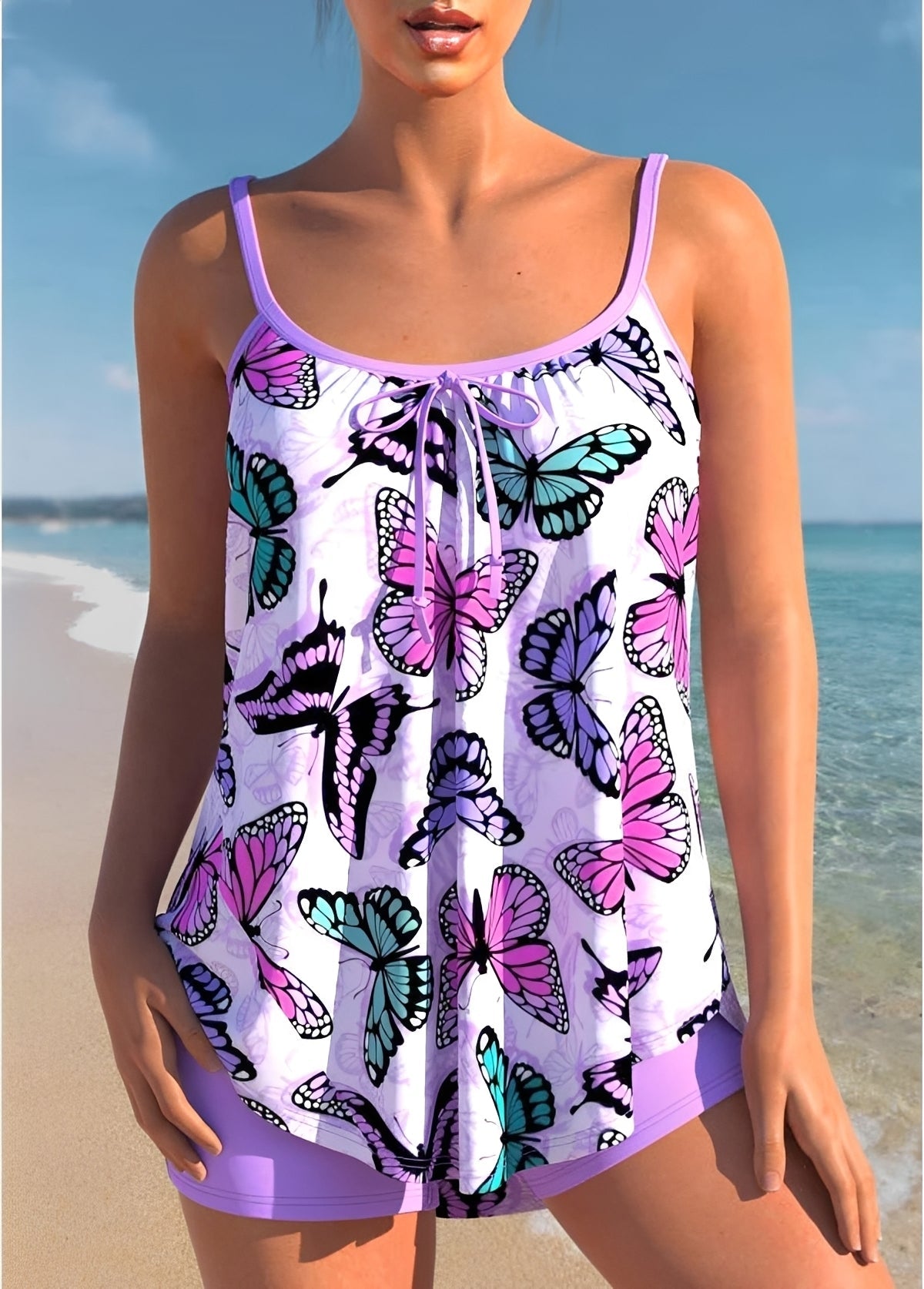 Connie - Maillot de bain élégant à motif pour femmes