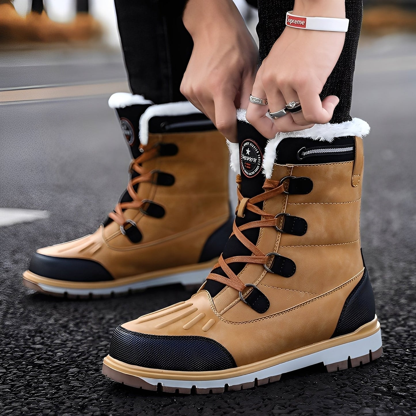 Royston - Chaussures pour hommes imperméables et élégantes