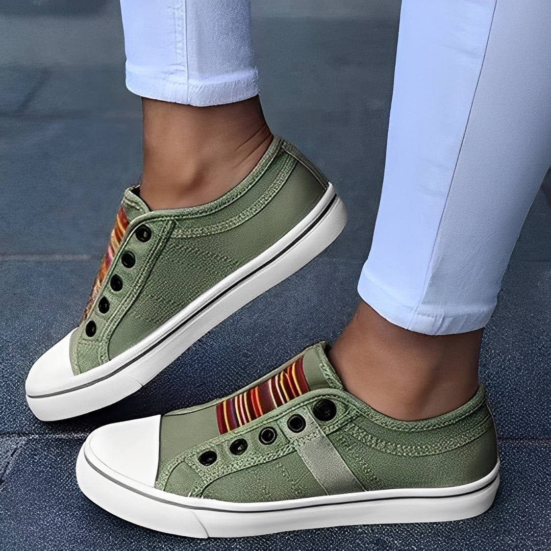 Delphia - Simples chaussures en toile pour femmes