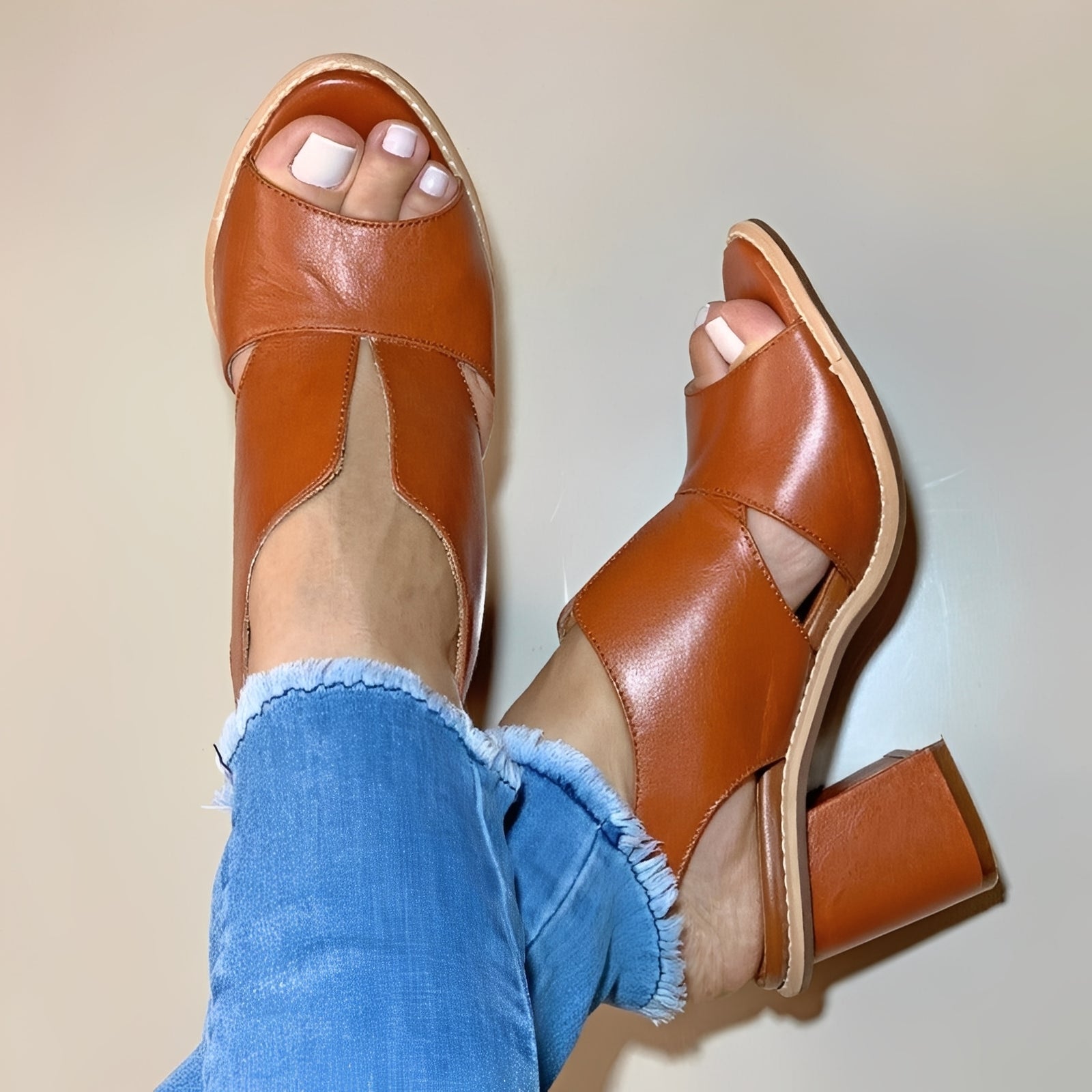 Anita - Sandales chic à bout ouvert