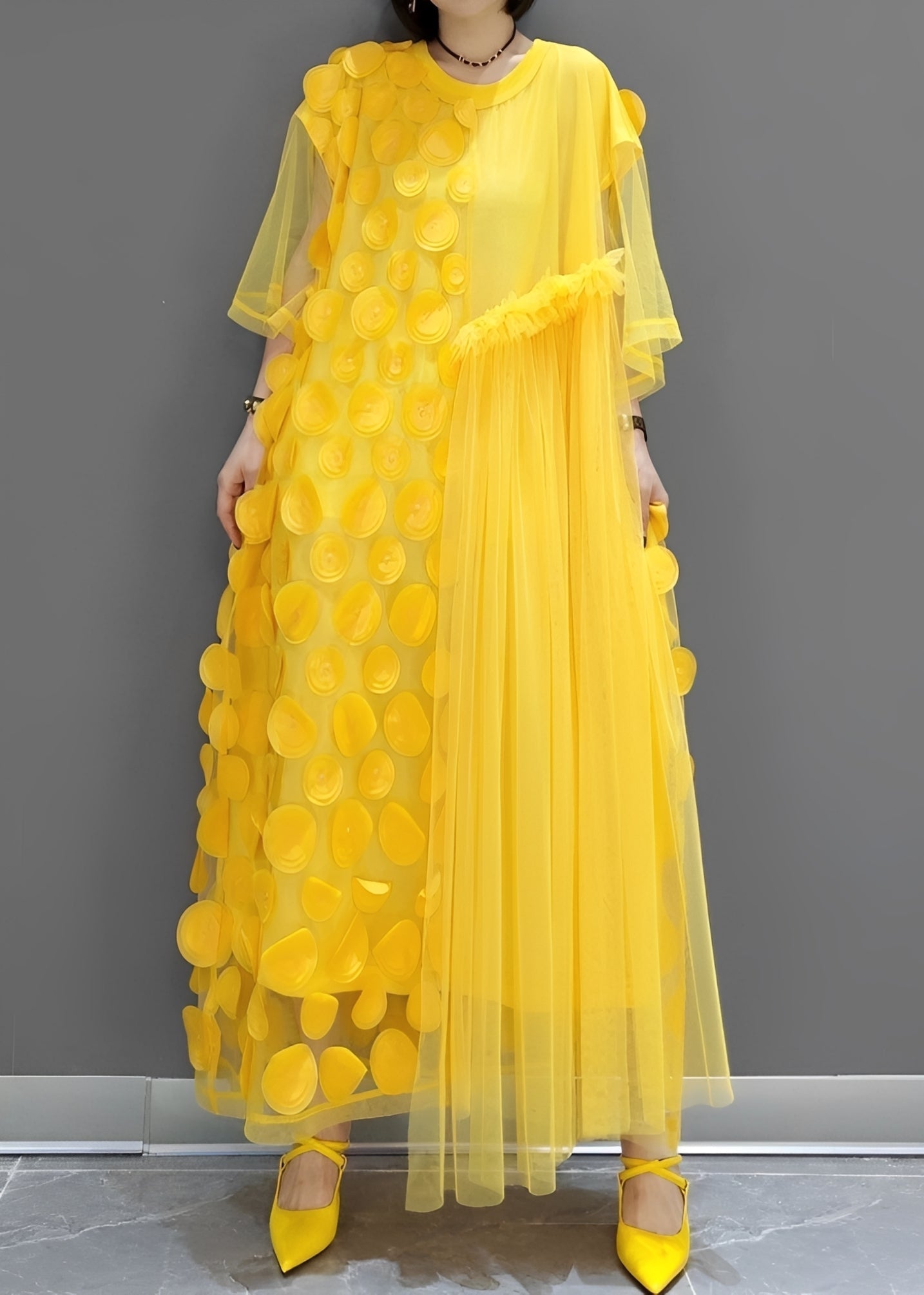 Hanna - Élégante robe asymétrique pour femmes