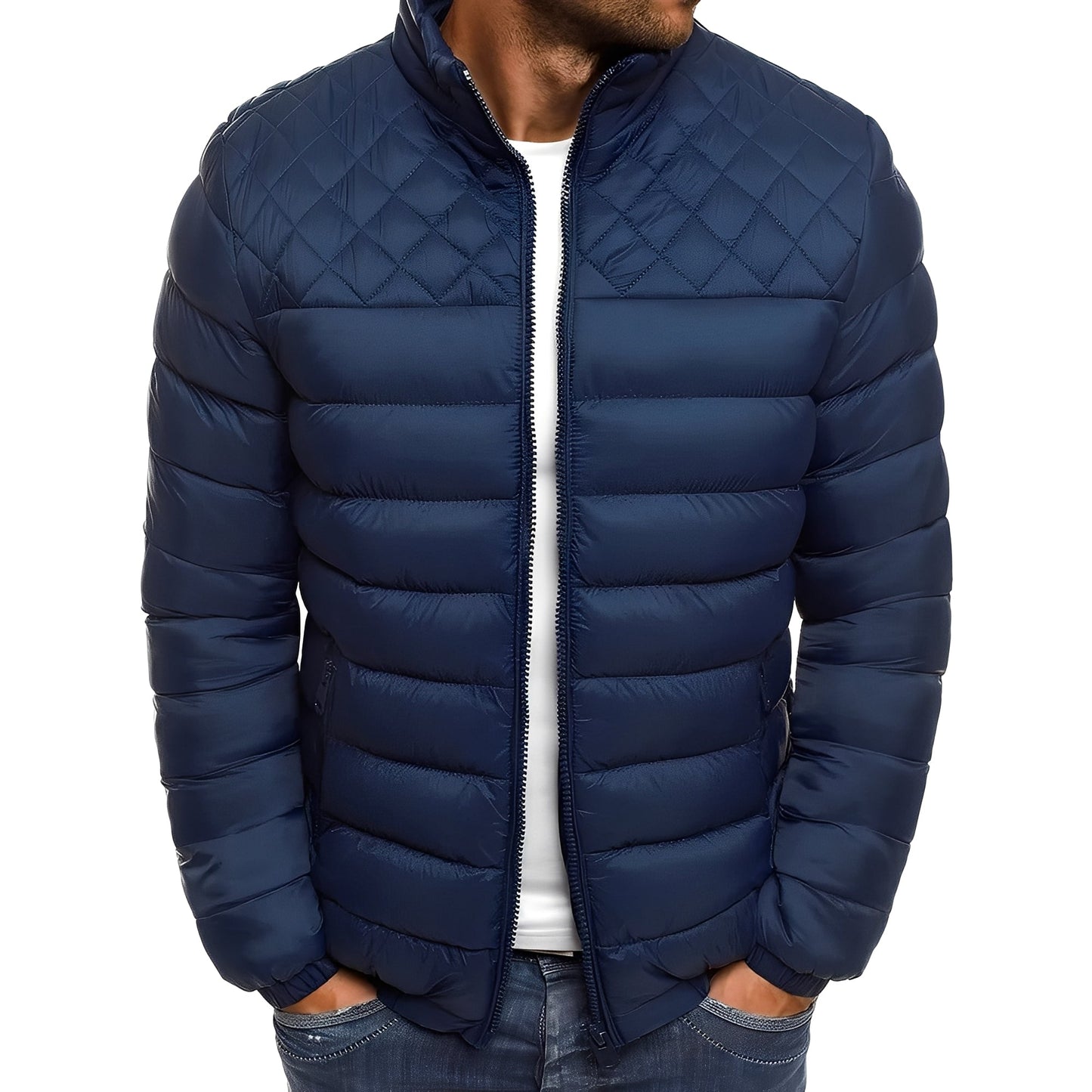 Jeffry - Blouson extérieur stylé et coupe-vent pour hommes