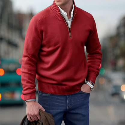 Adrian – Pull avec fermeture éclair