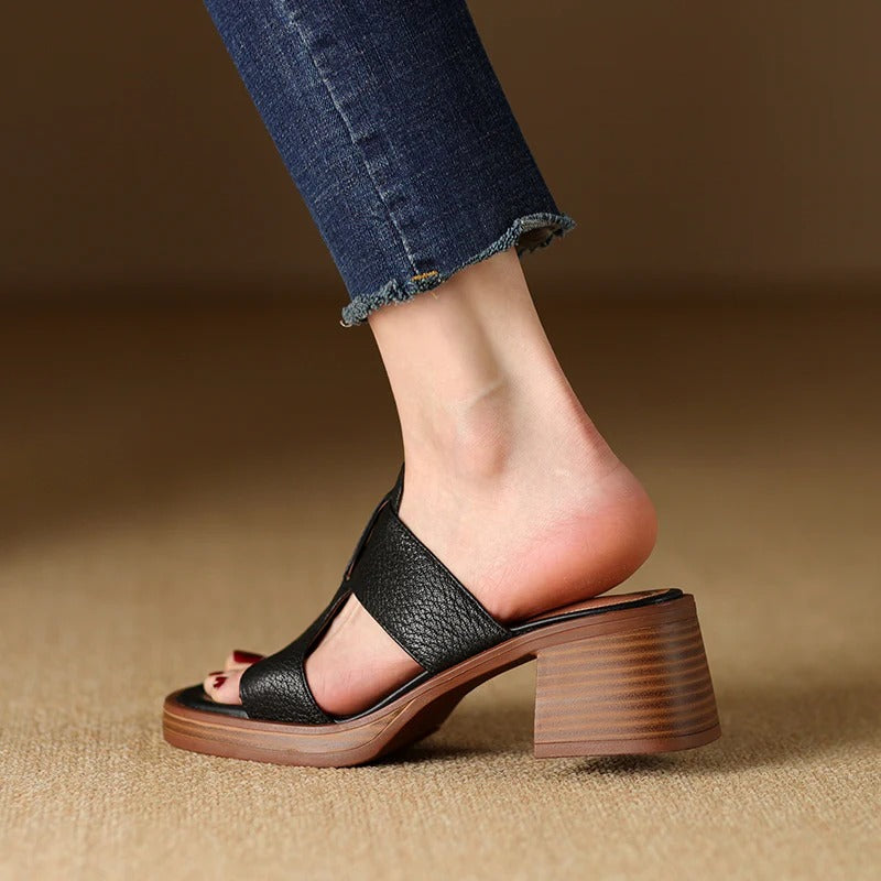 Keyaan - Sandales Chunky Décontractées