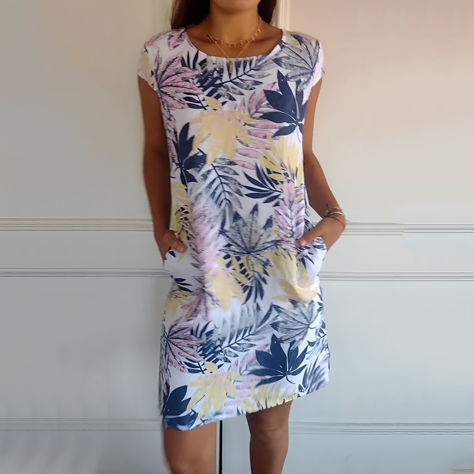 Katherine - Robe ample imprimée pour femmes