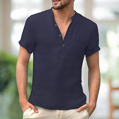 Korbin – Chemise légère en lin pour hommes