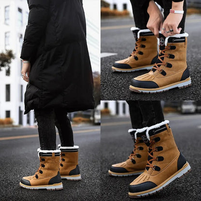 Graysen - Bottes de neige imperméables et isolées pour hommes