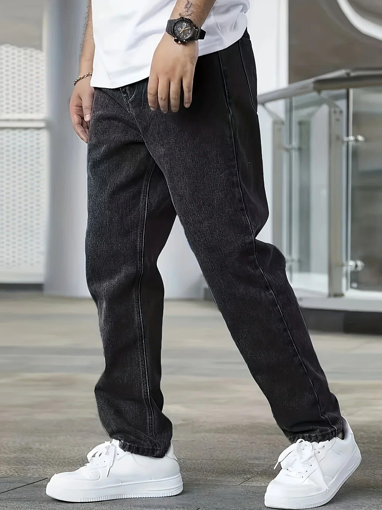 Eddie - Jeans slim fit raffinés pour hommes