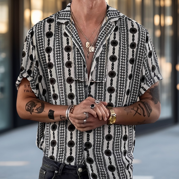Jeremy - Chemise chic et large pour hommes