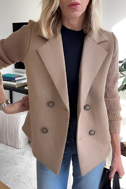 Maryann - Manteau féminin chic en laine pour le travail