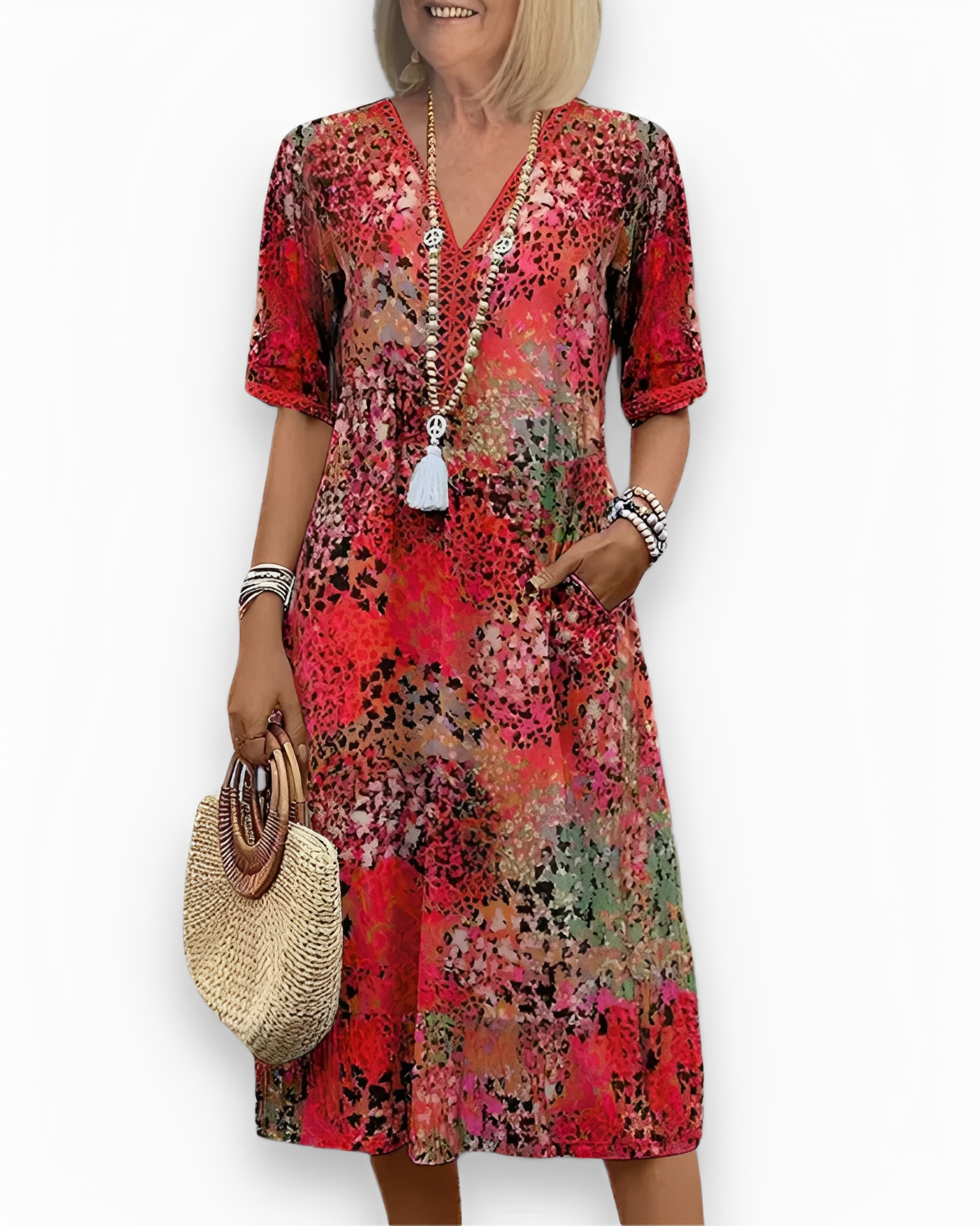 Alfie - Robe midi ample pour femmes