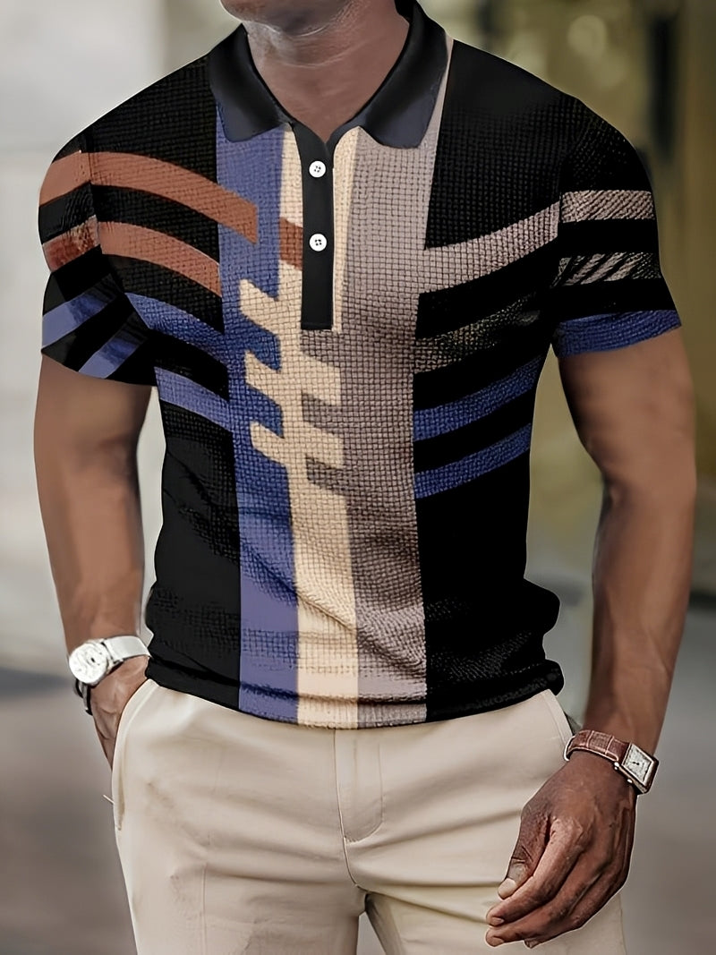 Ronny - Polo chic avec boutons pour hommes