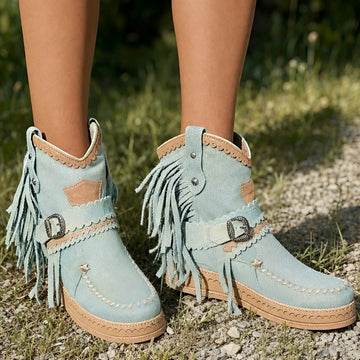 Brianna - Bottines Élégantes au Style Bohème