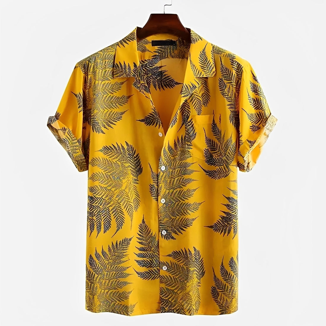 Darius - Chemise Confortable à Manches Courtes