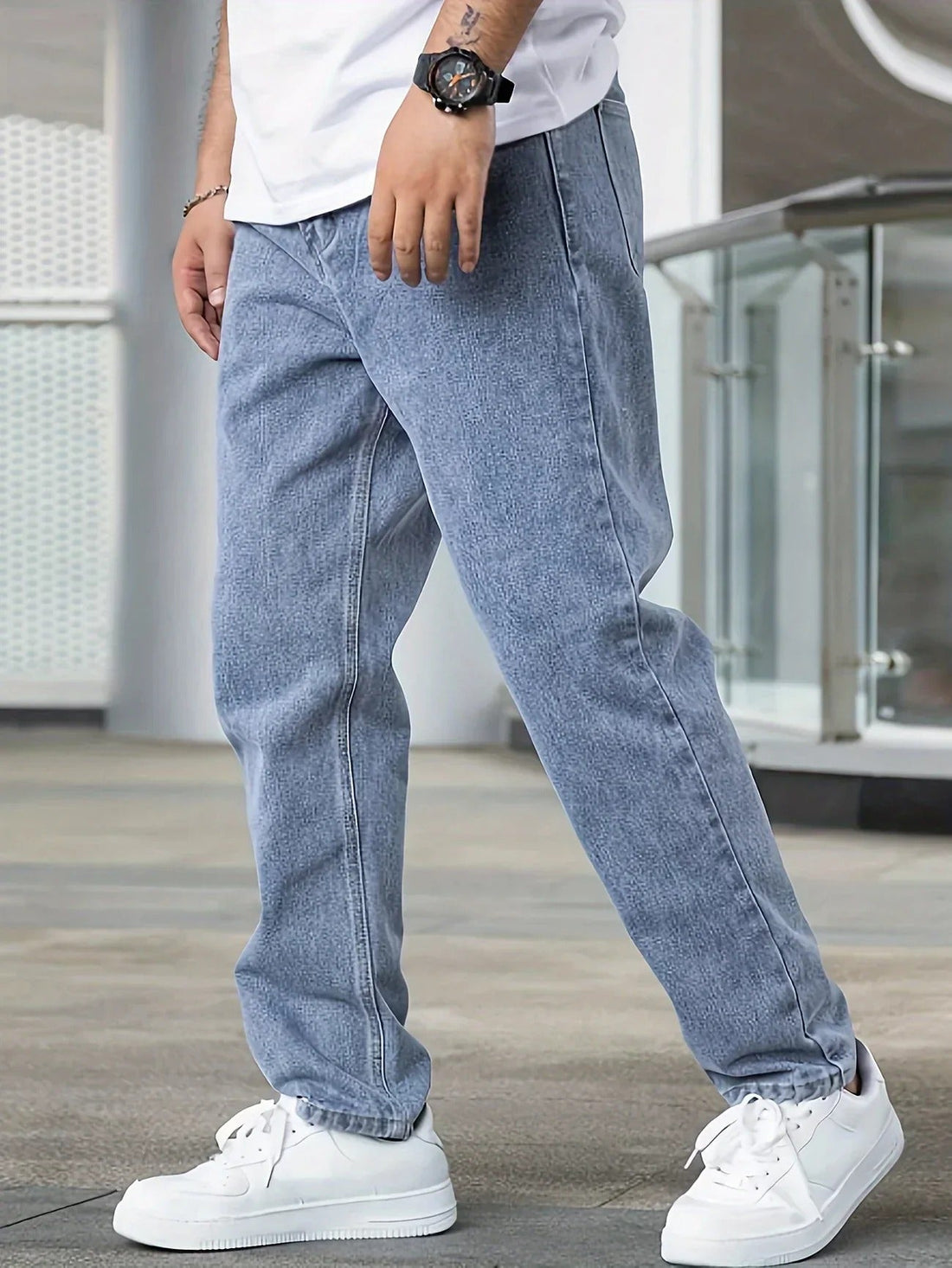 Eddie - Jeans slim fit raffinés pour hommes