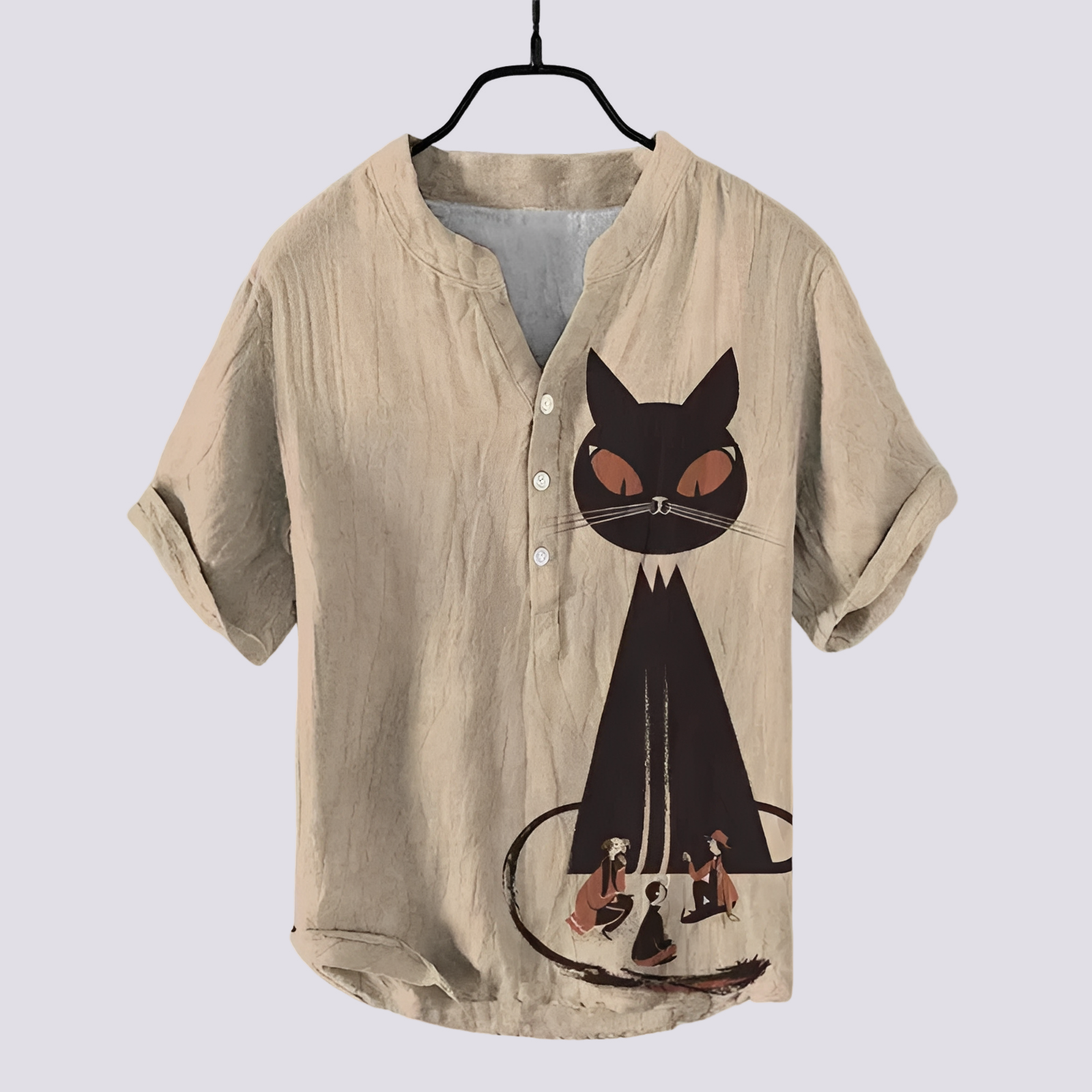 Fiona - T-shirt élégant avec imprimé artistique pour femmes