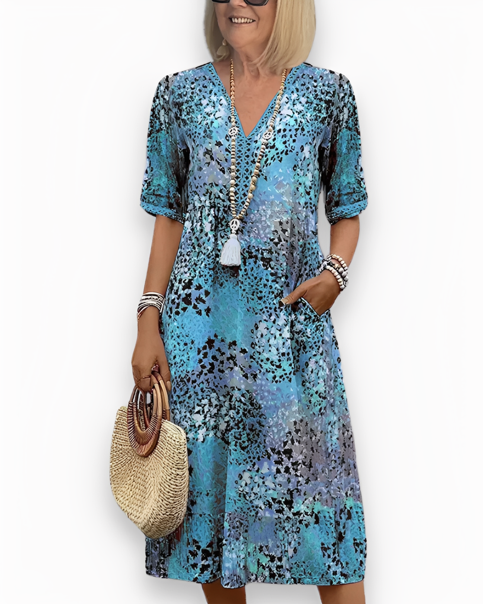 Alfie - Robe midi ample pour femmes