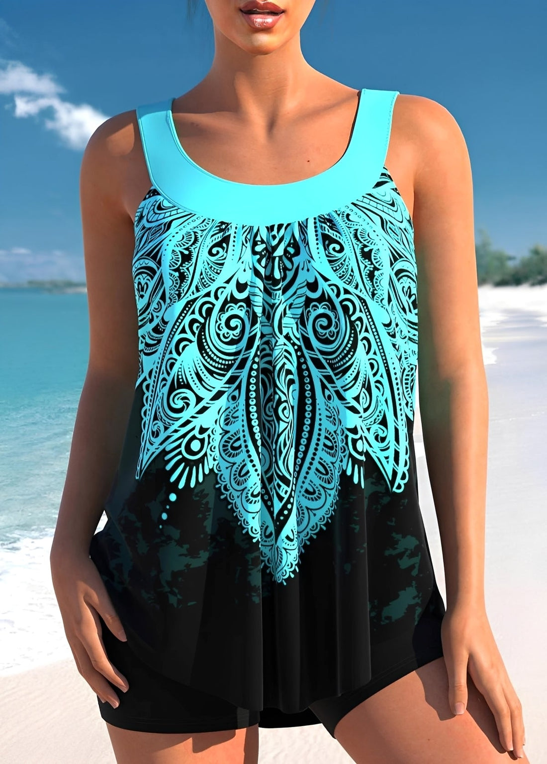 Connie - Maillot de bain élégant à motif pour femmes