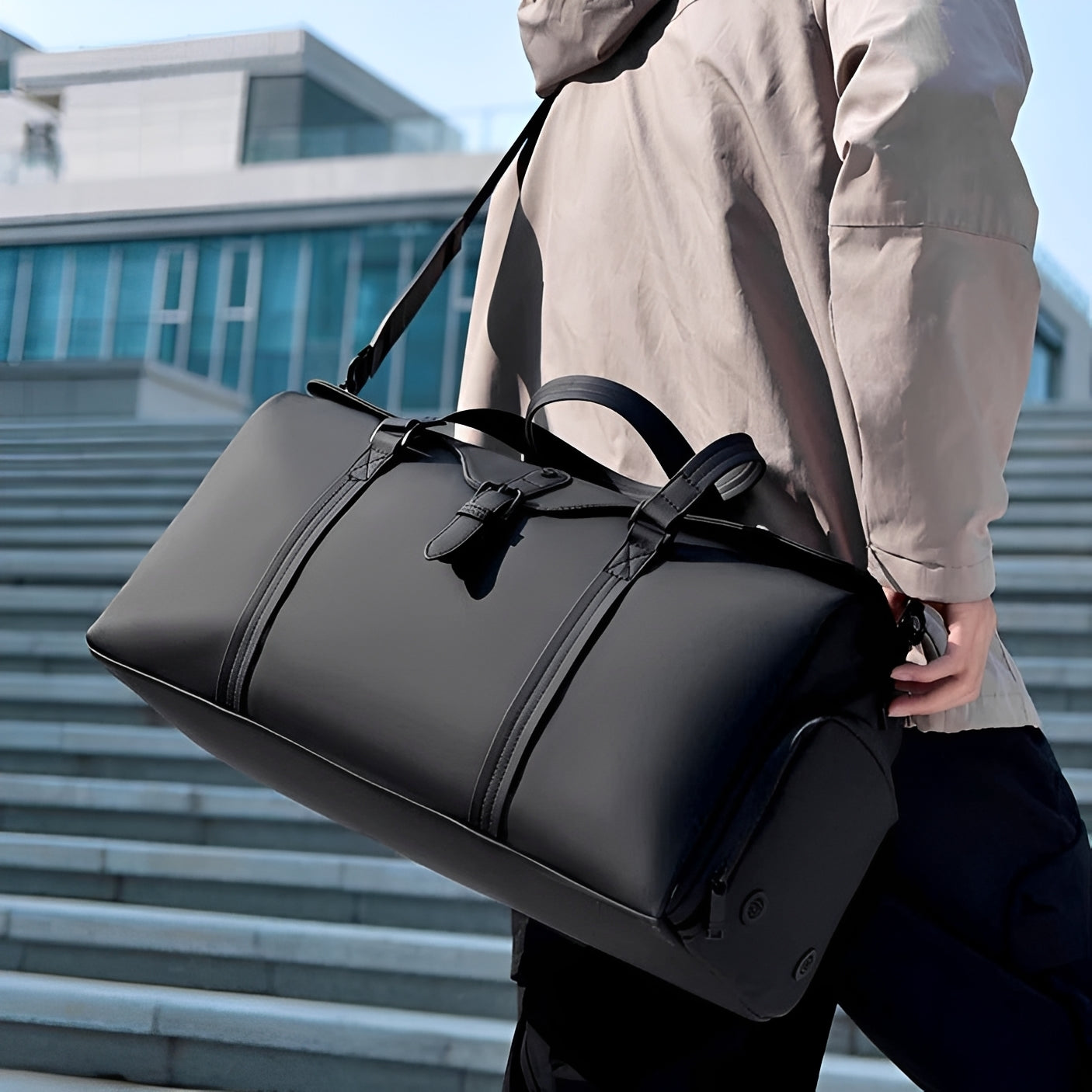 Simon - Grand Sac de Voyage Élégant