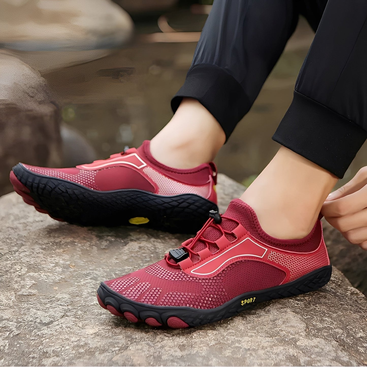 Garnet - Chaussures décontractées d'extérieur pour hommes