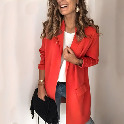 Georgina - Blazer long pour femme, chic et élégant