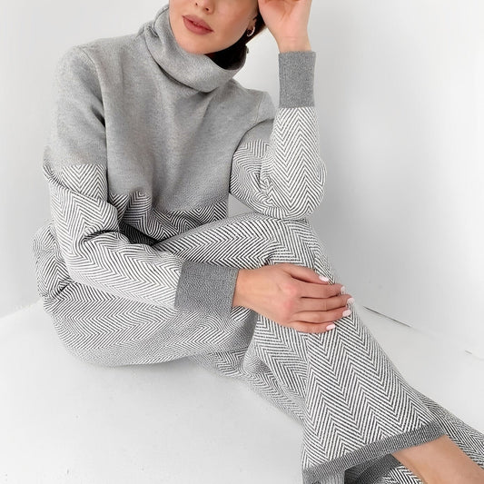 Milly - Warmes zweiteiliges Fleece-Set für Damen