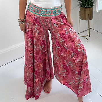 Jasmin - Jupe chic à motif ethnique pour femmes