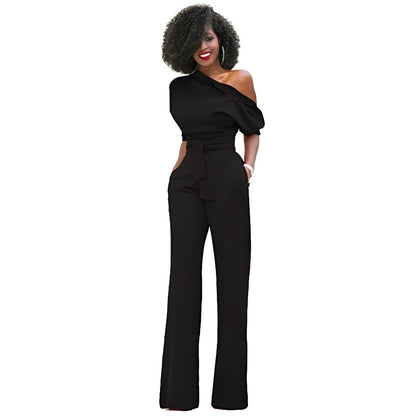 Marie - Elegant strapless jumpsuit for women
