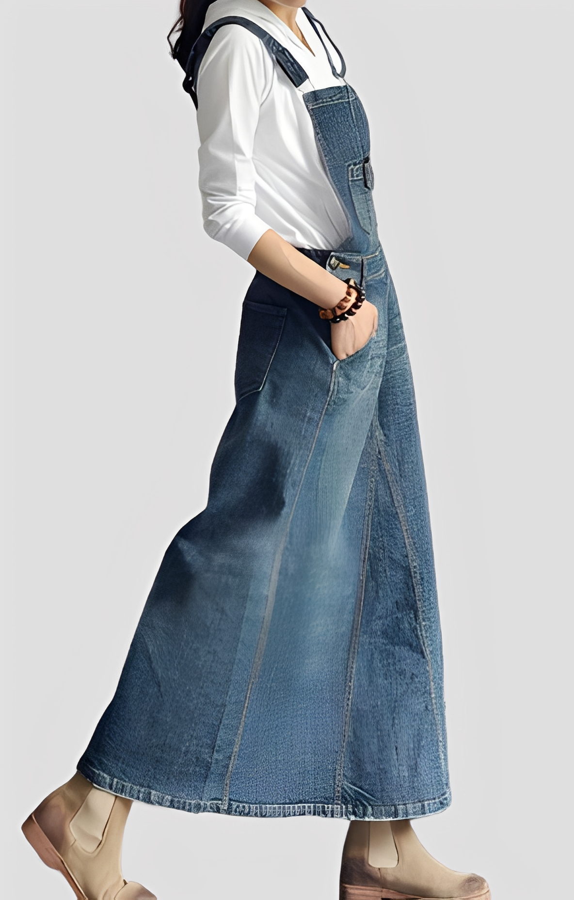 Katya - Combinaison en jean élégante pour femmes