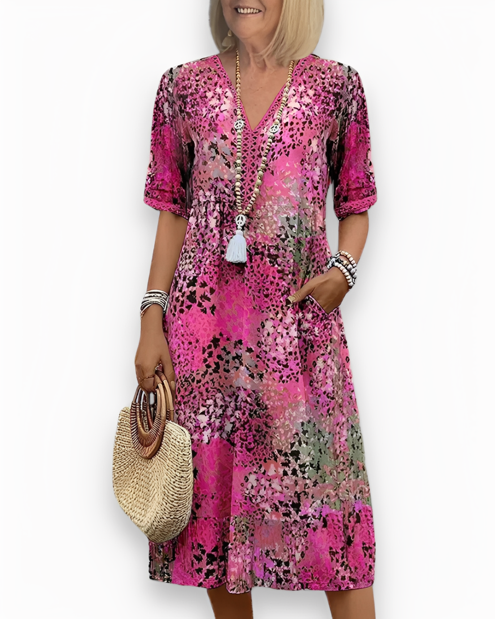 Alfie - Robe midi ample pour femmes