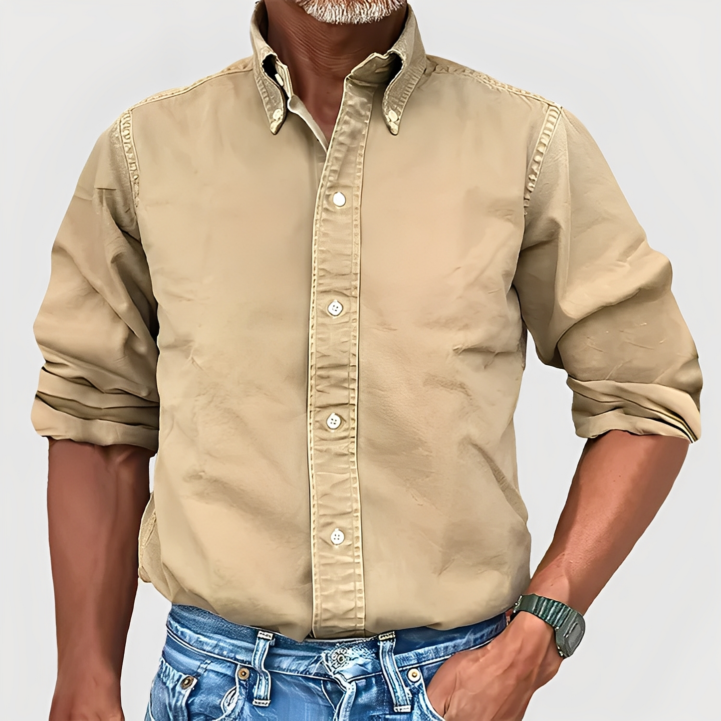 Thomas – Chemise classique à manches longues