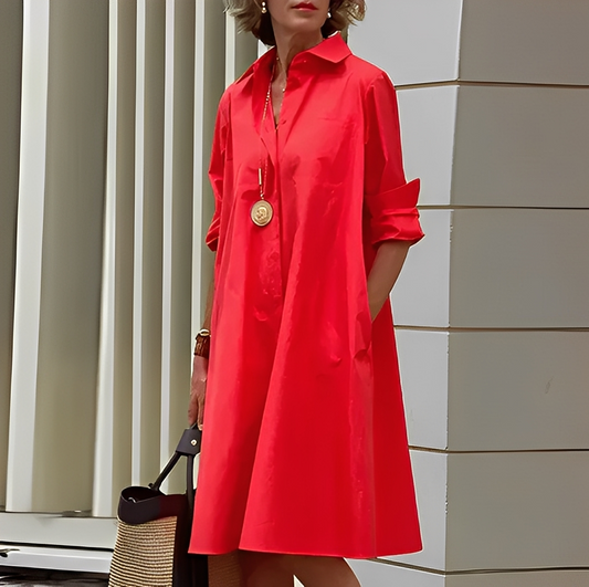 Maeva – Robe-Chemise Moderne pour Femme