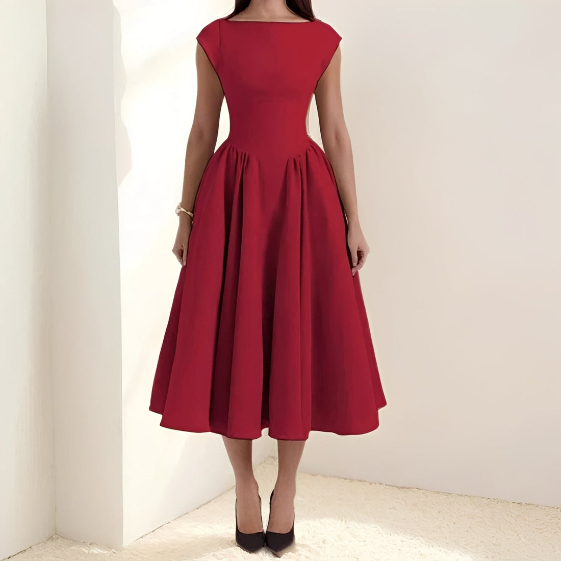 Darcie - Robe midi chic pour femmes