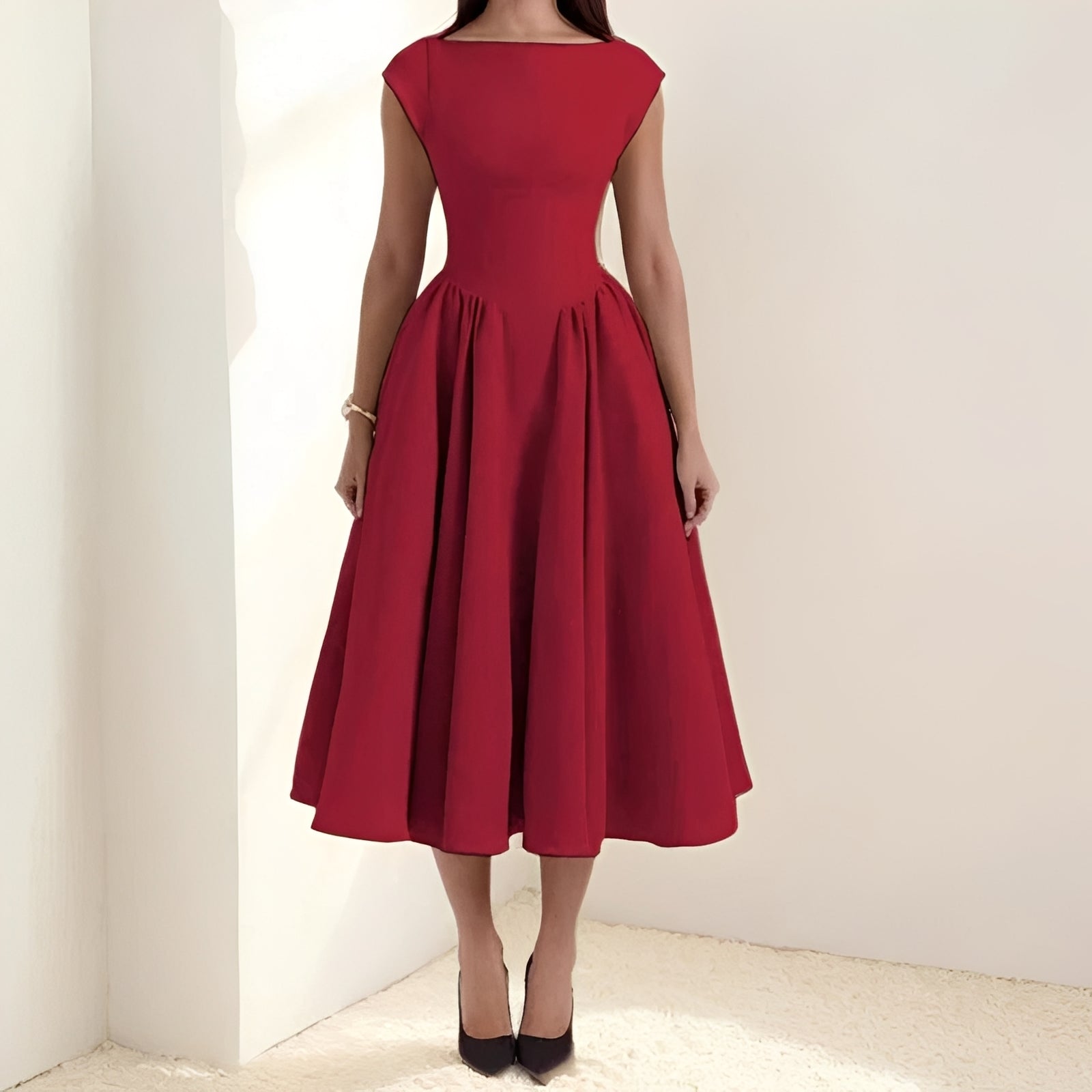 Darcie - Robe midi chic pour femmes