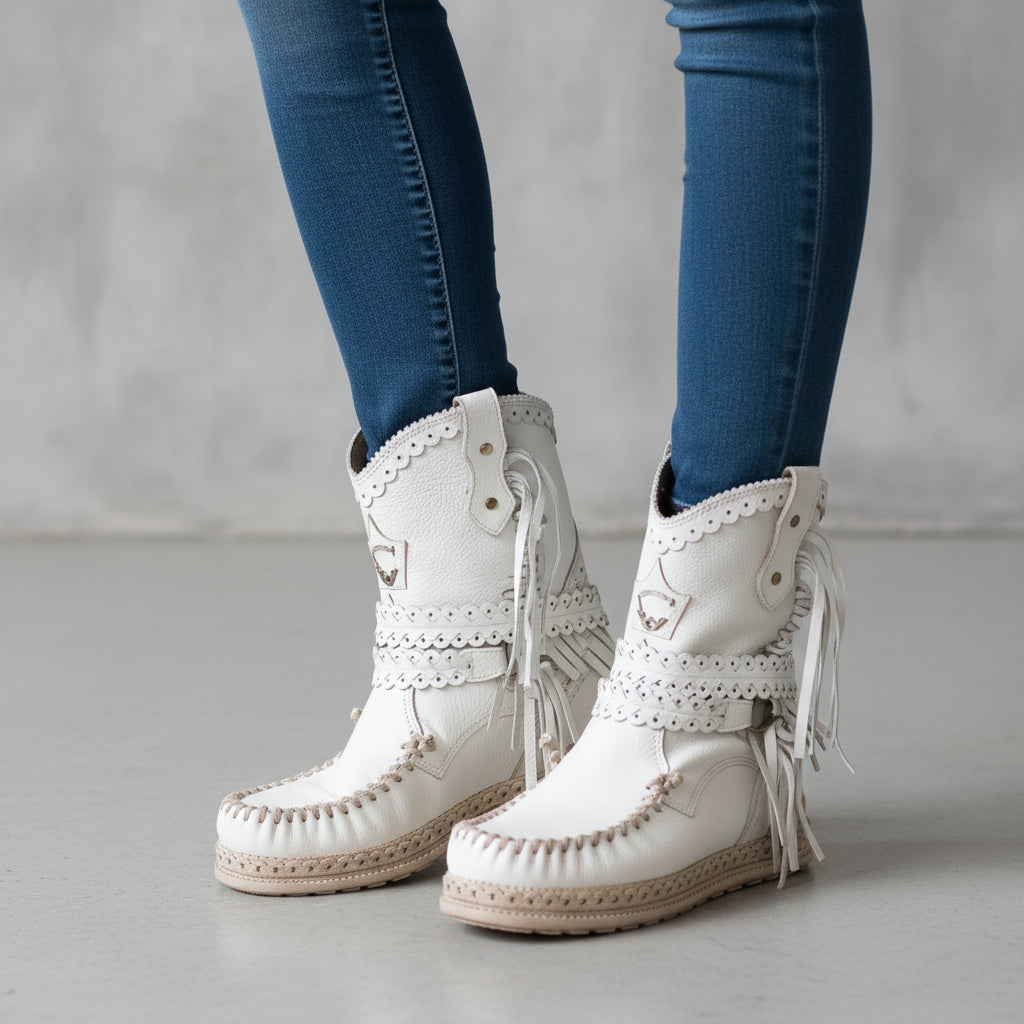 Brianna - Bottines Élégantes au Style Bohème