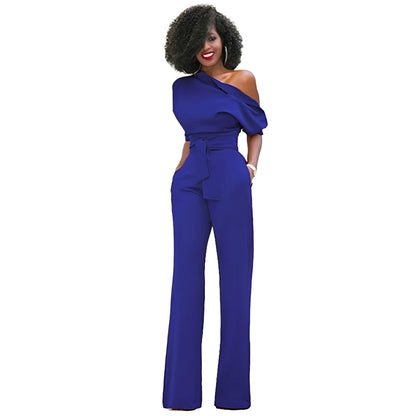 Marie - Elegant strapless jumpsuit for women