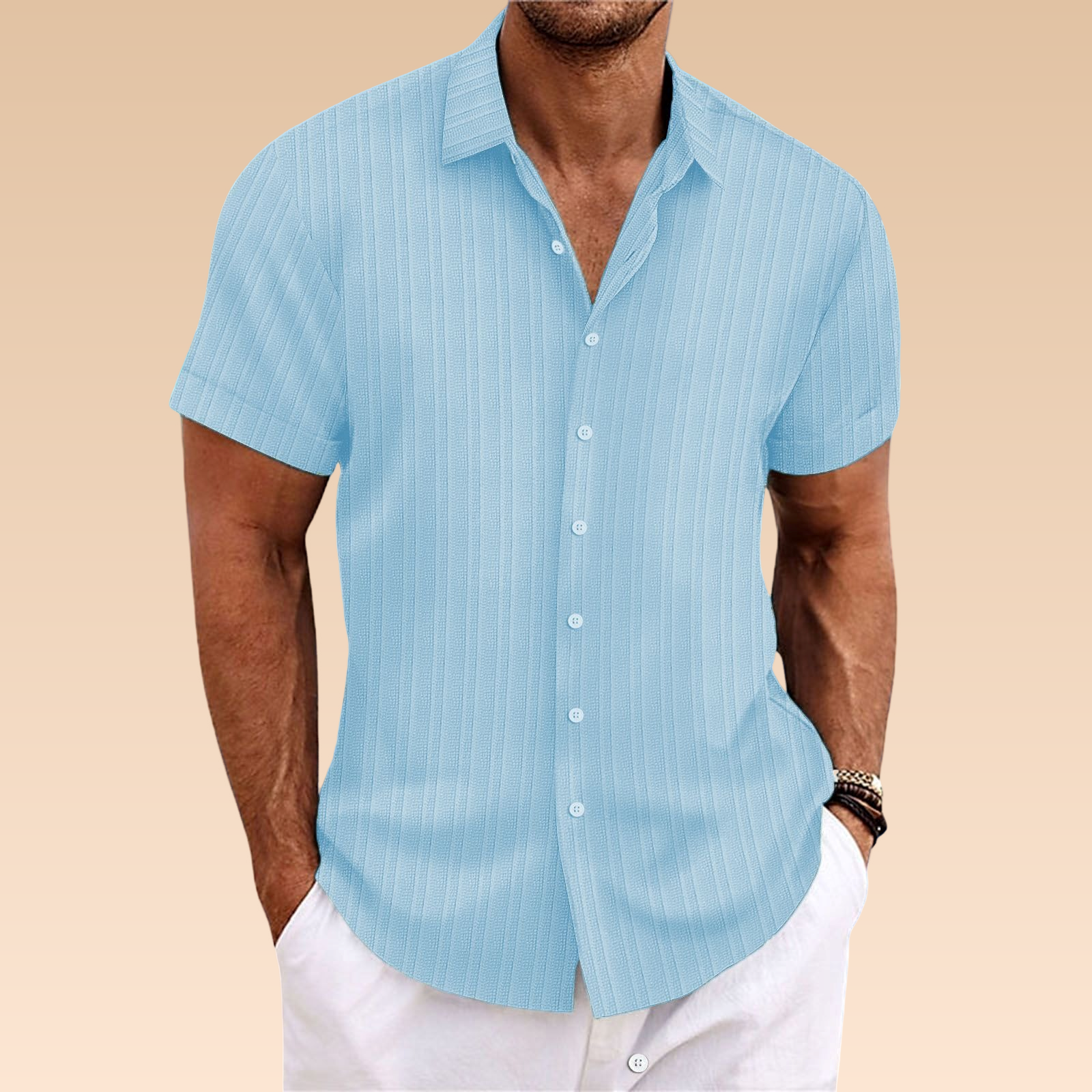 Norman – Chemise Légère et Respirante pour Homme