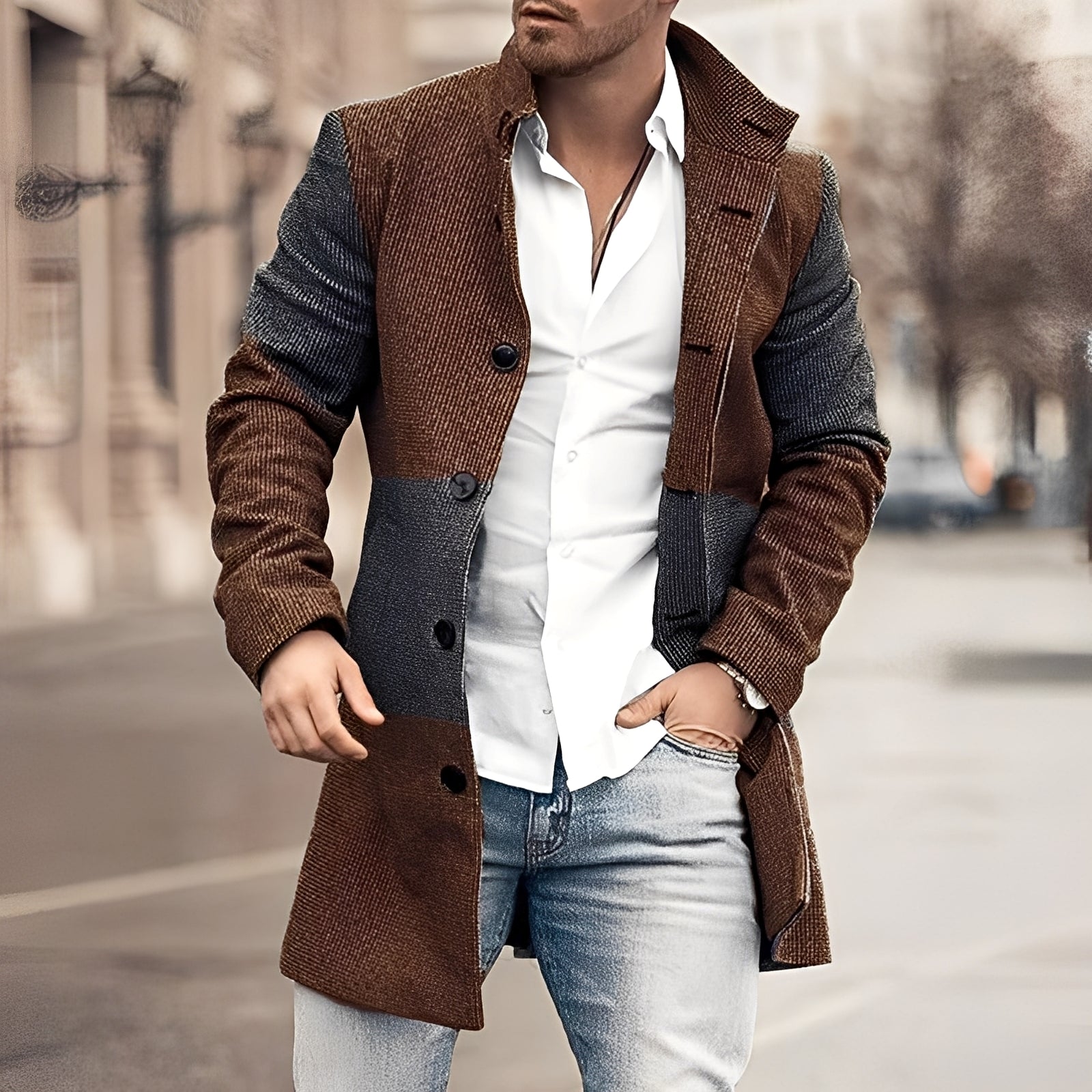 Guillaume – Manteau classique pour hommes