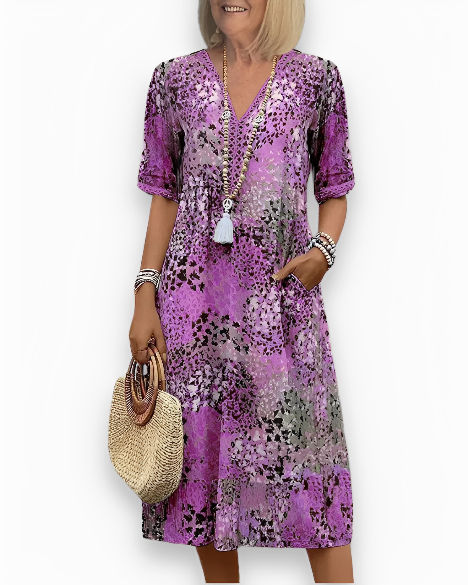 Alfie - Robe midi ample pour femmes