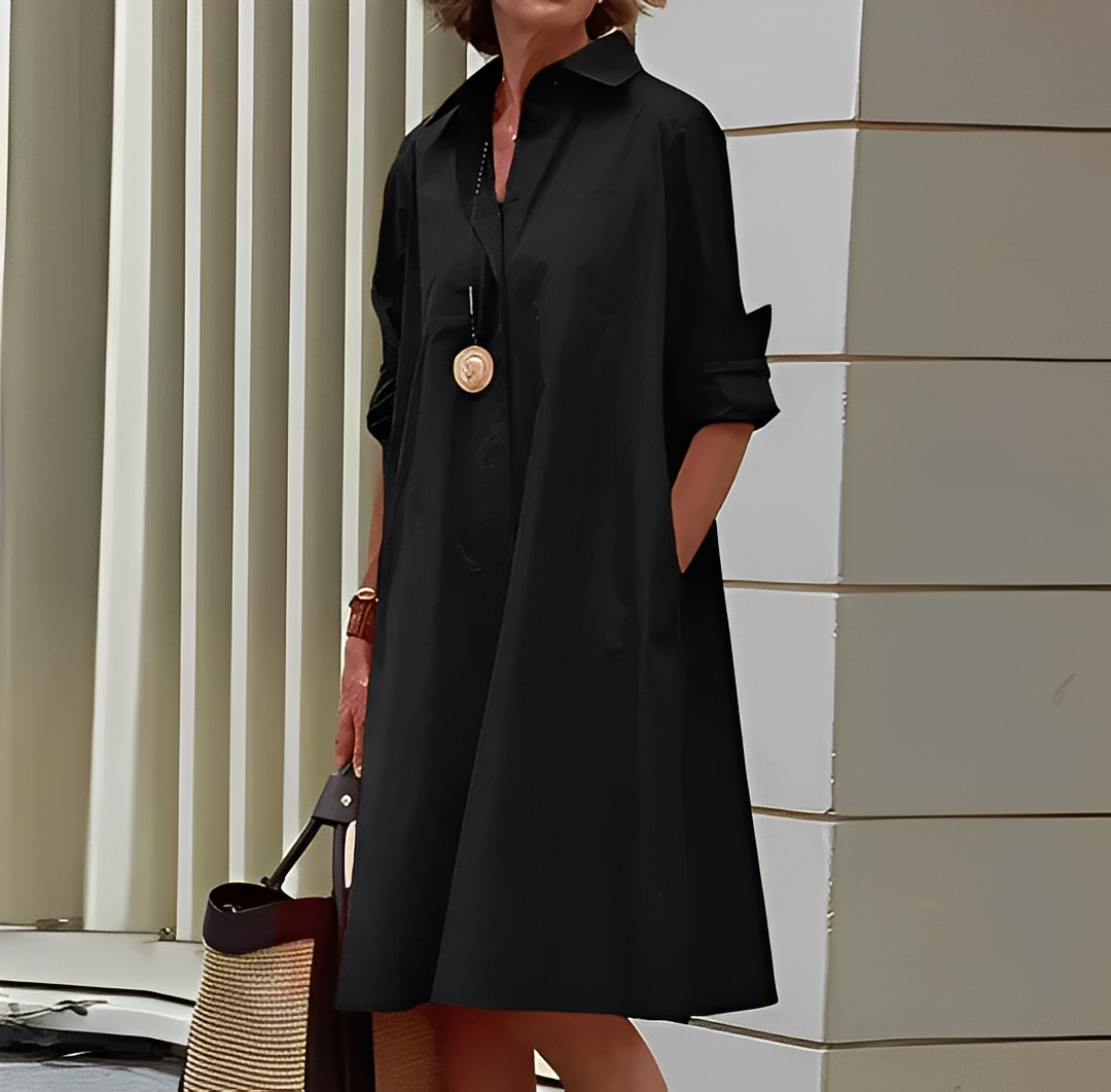 Maeva – Robe-Chemise Moderne pour Femme