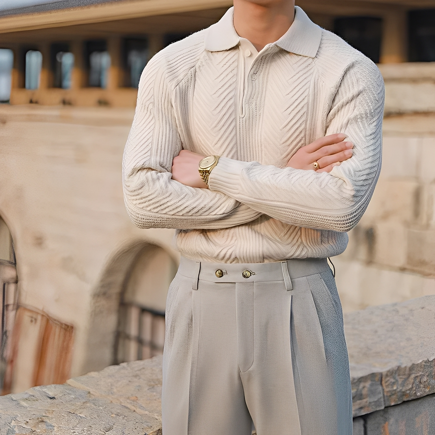 Darius – Tricot avec manches longues