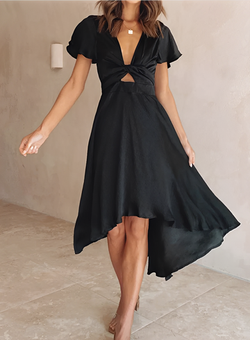 Ellia - Robe chic et asymétrique pour femmes